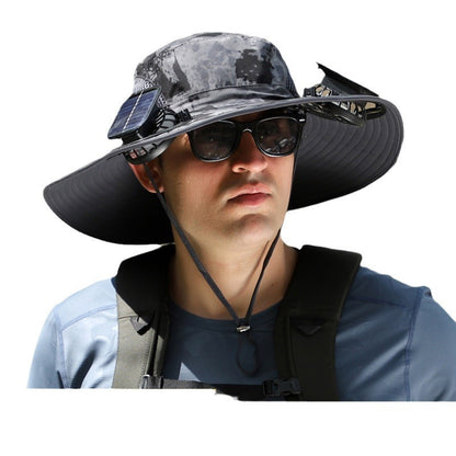 Solar power Fan Sun Hat