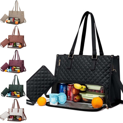 Fashionable Lunch Handbag with Thermal Insulation
