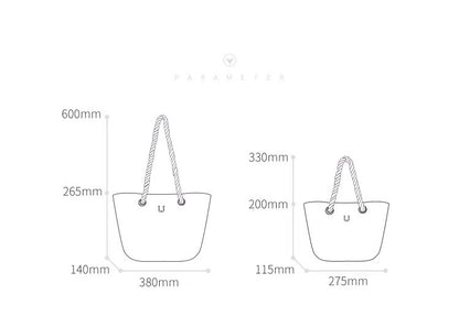 Jordan & Judy Silicone Beach Bag