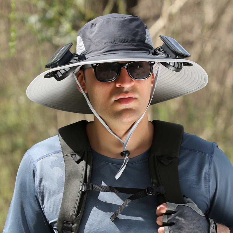 Solar power Fan Sun Hat