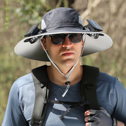 Solar power Fan Sun Hat