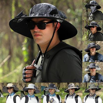 Solar power Fan Sun Hat