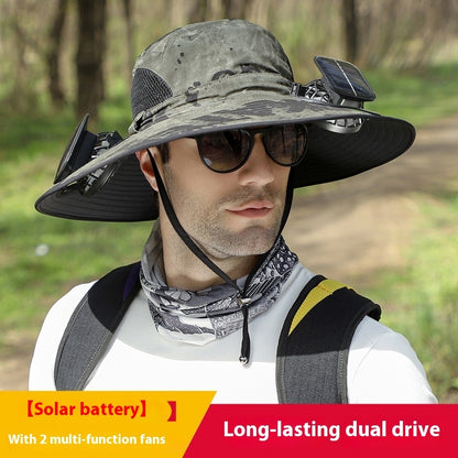 Solar power Fan Sun Hat