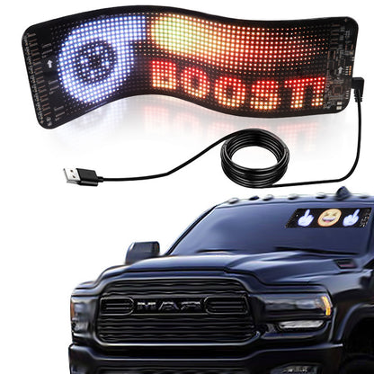 Programmable Car Full-color LED Sign