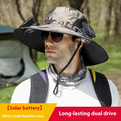 Solar power Fan Sun Hat